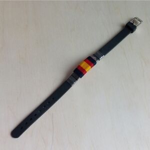 Navy Red Yellow Combat Action Bracelet